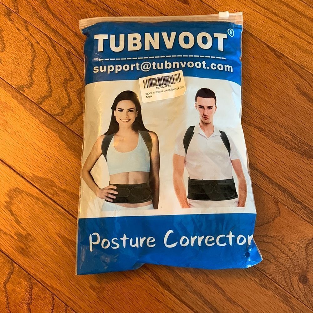 Tubnboot Posture corrector. Unisex . Small: 24” to 30”